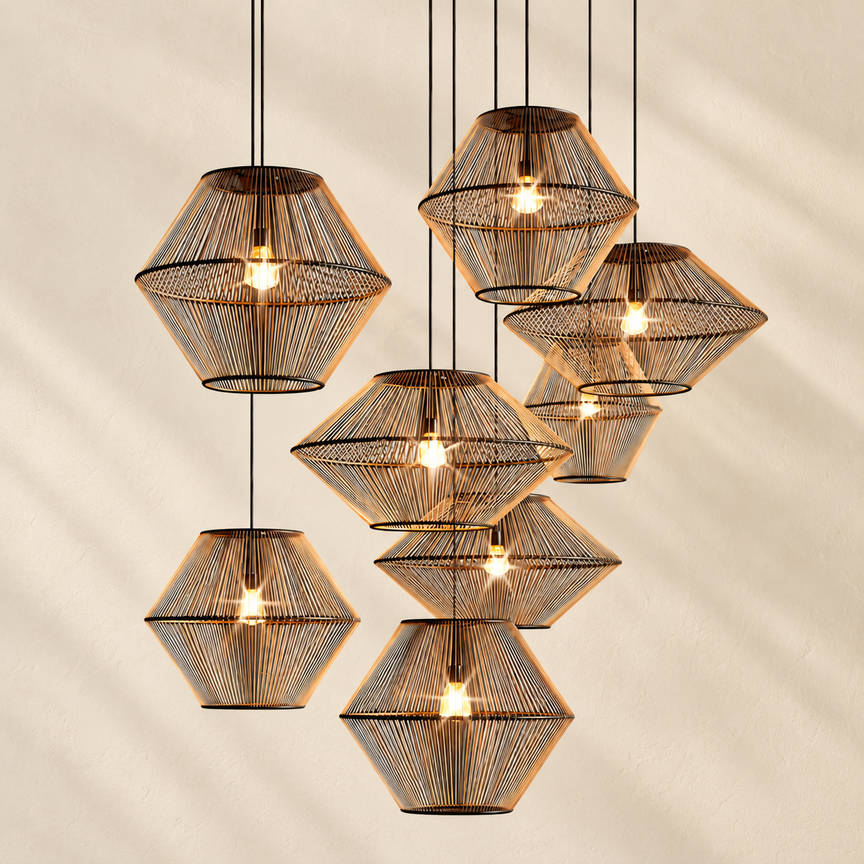 Woven Light L6 · תאורה קלועה