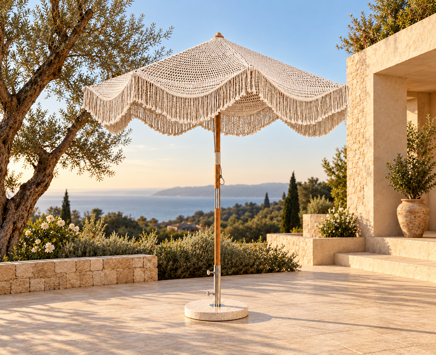 Rope Umbrella 3.5 — שמשייה בתמונת אווירה