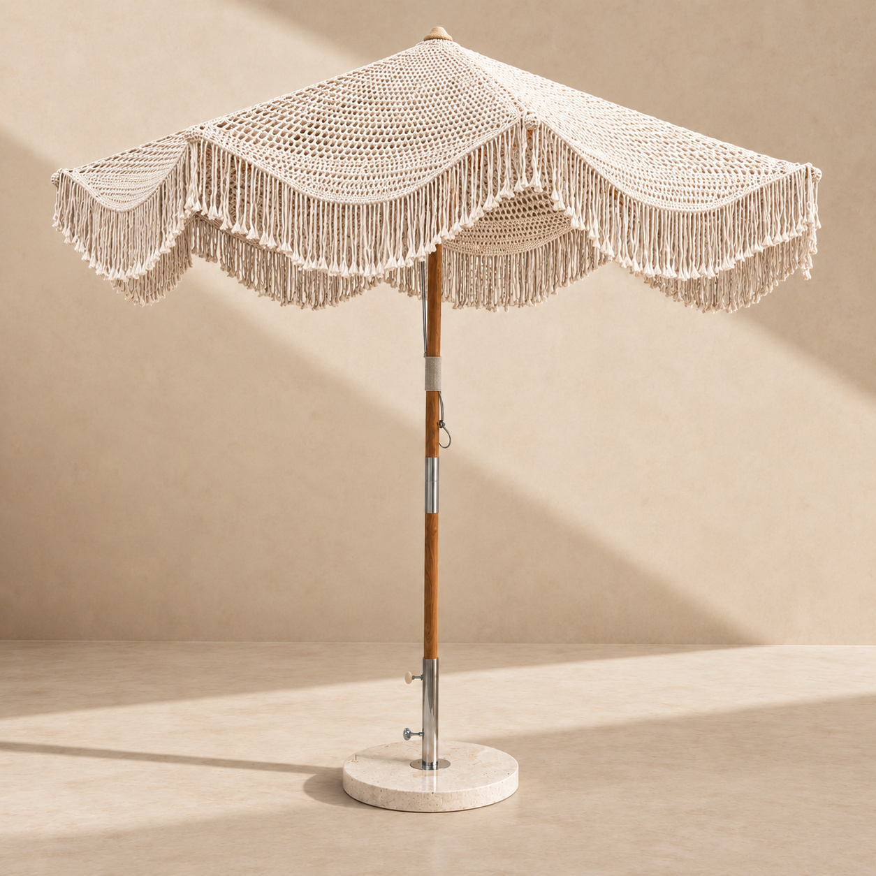 Rope Umbrella 3.5 — שמשייה בצילום קטלוג