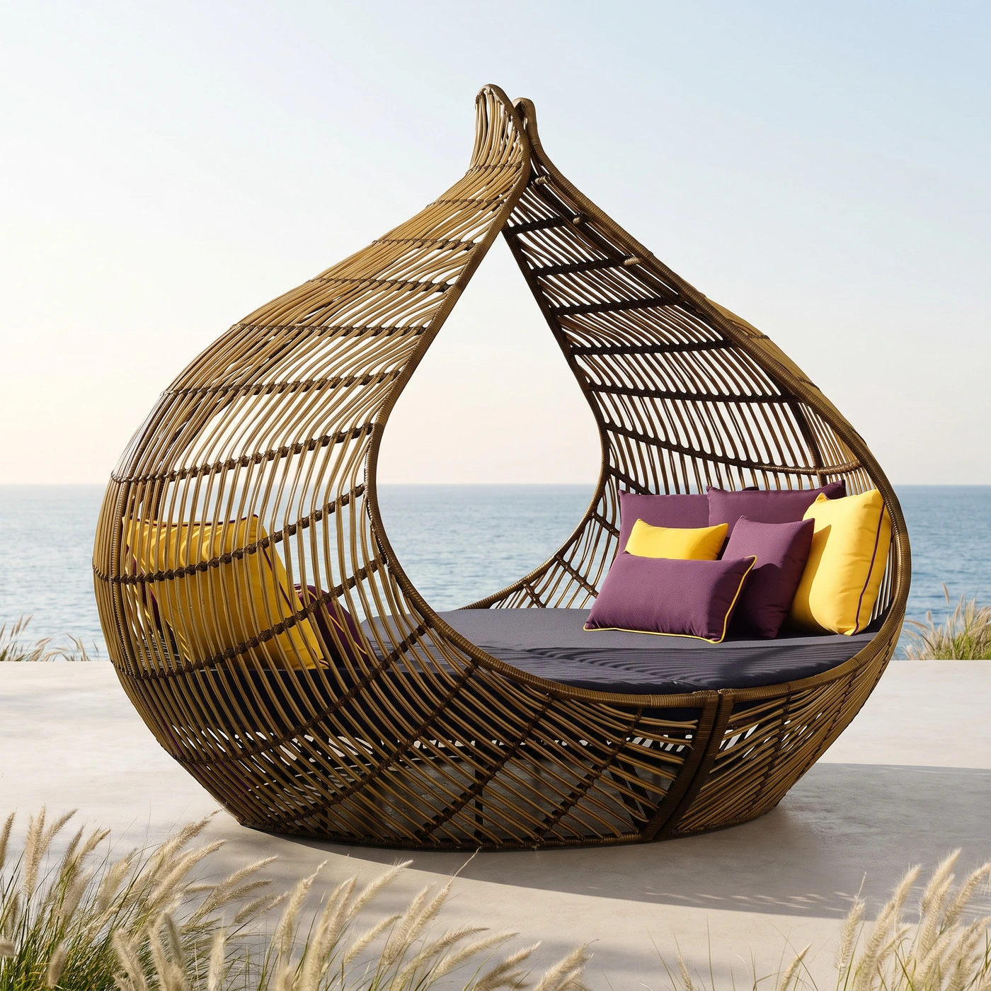מיטת רביצה OUTDOOR DAYBED בסביבת חוץ