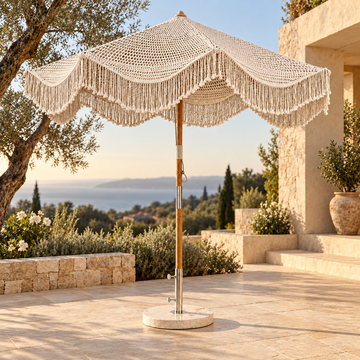שמשייה Rope Umbrella 3.5 בסביבת חוץ